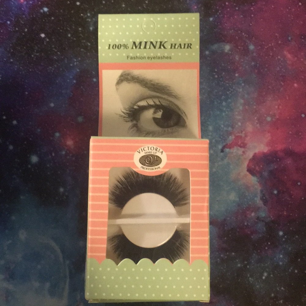 Mink false eyelashes